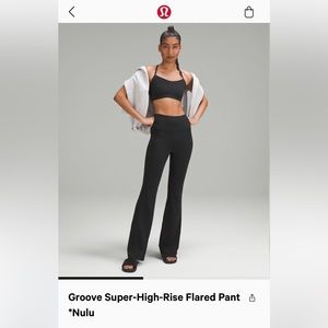 Brand new LULULEMON flare yoga pants